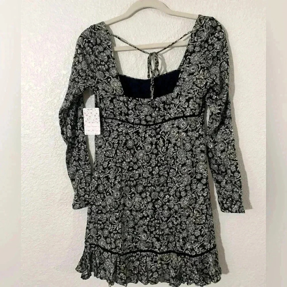 Free People Women’s Boheme Mini Dress Size 10 NWT - Picture 5 of 7